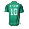 Camiseta de fútbol México Orbelin Pineda 10 Primera Equipación Mundial 2022 - Hombre